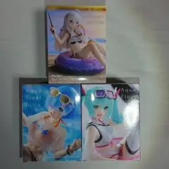 Aqua Float Girls シリーズフィギュア 3種セット