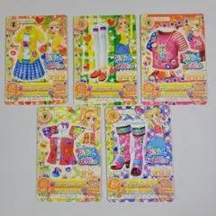 アイカツ　夏樹みくる　カード5枚セット