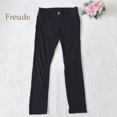 Freude　しまむら　レギンスパンツ　ストレッチ　ウエストゴム　XL