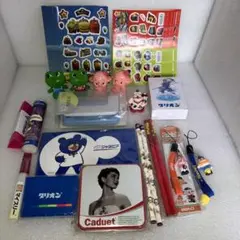 製薬会社 ノベルティ　ノリ　鉛筆　ストラップ　シール　メモ帳 いろいろ