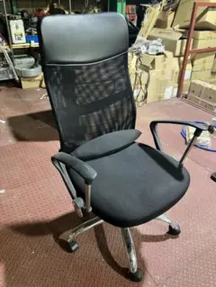 船橋より　オフィスチェア メッシュ 黒