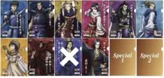キングダム　ジョイフル　クリアファイル　ノーマル9種類セミコンプリートセット