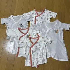 ベビー肌着 5枚セット トムとジェリー 新生児50cm～60cm