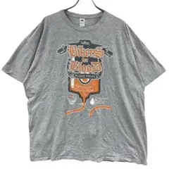 フルーツオブザルーム Tシャツ 2XL バイカーズブラッド 点滴 灰【4279】