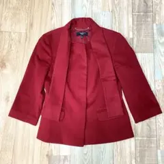 3t211 TALBOTS タルボット テーラード ジャケット レッド