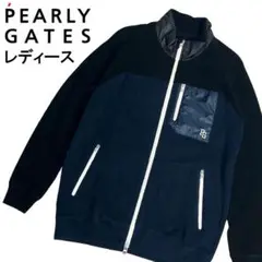 PEARLY GATES パーリーゲイツ フリースジップジャケット ネイビー 1