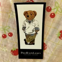 【非売品】Ralph Lauren Polo Bear ステッカー