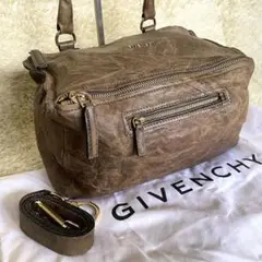 GIVENCHY ジバンシー パンドラ 2wayショルダーバッグ ブラウン