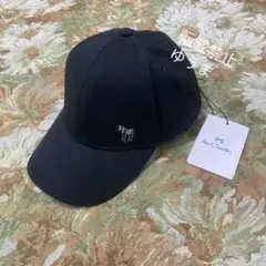 Paul Smithい野球帽/オーガニックコットン100%/BLACK