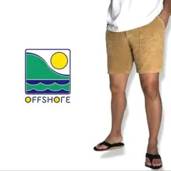 OFFSHORE｜サマーコーデュロイベイカーショーツSオーシャンパシフィック
