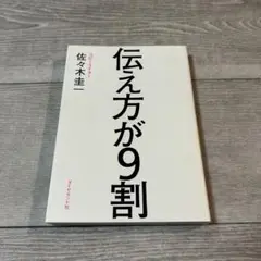 伝え方が9割 佐々木圭一著