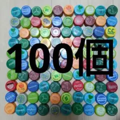 ペットボトルキャップ カラフル 100個