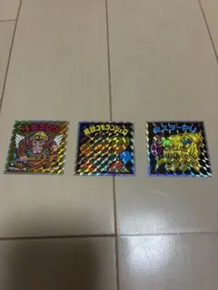 ヘッドだらけのビックリマン　3枚セット 34 37 54