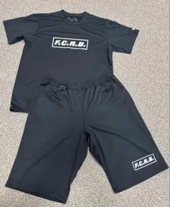 希少　F.C.R.B. fcrb ブリストル BOX LOGO セットアップ　M