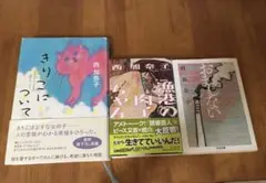 西加奈子　3冊セット売り☆きりこについて（単行本）・おまじない・漁港の肉子ちゃん