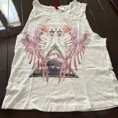 H&M タンクトップ　骸骨