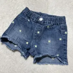 ※ キッズ　エルフィンドール クラシック　パンツ　ショートパンツ　花　刺繍