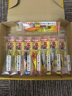 YO-ZURI タコやん 船スッテ　Sサイズ7本　Mサイズ1本　合計8本セット YO-ZURI タコやん 船スッテ Sサイズ7本 Mサイズ1本