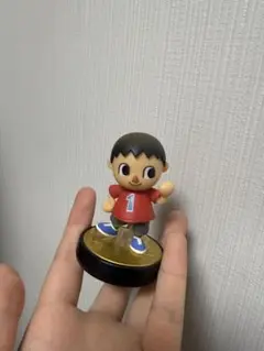 Amiibo 村人 Villager 1.0 フィギュア レア US Version 1st Print Villager Amiibo Super Smash Bros Series