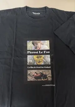 Pierrot Le Fou ブラック 映画 Tシャツ