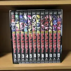 DVD 特捜戦隊デカレンジャー 全12巻 全巻セット 収納BOX付き 3Dカード
