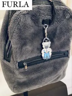 FURLA レディース メンズ リュック もふもふ 大きい バック