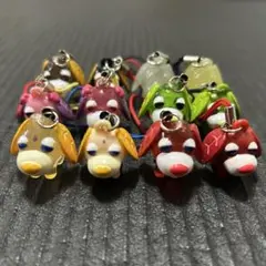 平成 お〜いお茶 お茶犬マスコット コンプリート ストラップ 2003年夏