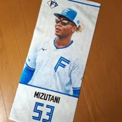 【美品】水谷瞬 ★スポーツ タオル ★北海道日本ハムファイターズ