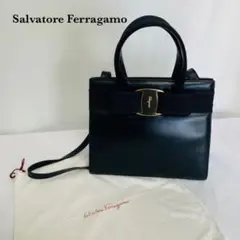 美品✨保存袋付き✨サルヴァトーレ フェラガモ ヴァラ 2way ショルダーバッグ