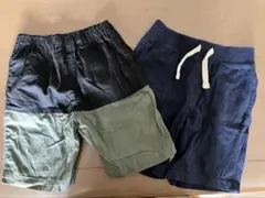 【まとめ売り】ハーフパンツ 2枚セット GAP GU 110cm 半ズボン