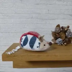ミナペルホネン⭐handmade⭐はりねずみ君ピンクッション