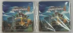 オーバークック2 OVERCOOKED！2 コースター　２個セット　新品　非売品