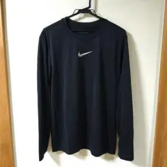 【新品未使用】NIKE ナイキ 長袖速乾Tシャツ ロンT ブラック Ｌサイズ