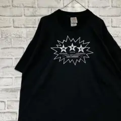 USA製90sヴィンテージTシャツ！シングルステッチ　ブラック半袖古着XL729