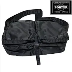 PORTER TANKER 2way ショルダーバック ブラック