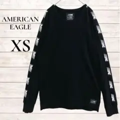 AMERICAN EAGLE Tシャツ　黒　メンズ　XS スポーツウェア　伸縮性