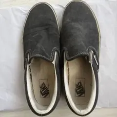 Vans デニムグレー　スリッポン　25.5
