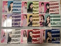 TWICE THIS IS FOR オフラインくじ　クリアトレカ　コンプ