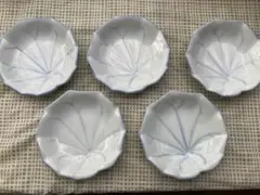 未使用　皿　つわぶき　５枚