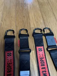 nullpixel W3.8 ROPE レッド×ブラック、開封済み未使用品 NULL PIXEL>W3.8 ROPE | Abenteuer