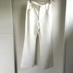 ビースリー B3 ホワイトパンツ 前面ポケット付き 40