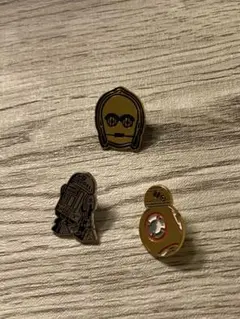 ピンズ　セット　スターウォーズ　ロボ達