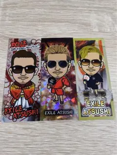 EXILE☆ATSUSHI 千社札 3枚セット LDH