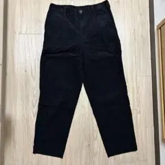 GU ブラック ワイドパンツ