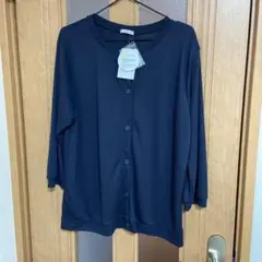 新品タグ付き　Honeys購入　CINEMA CLUB LLサイズ カーディガン