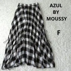 AZUL BY MOUSSY　チェックボリュームスカート　y2k　グランジ　F