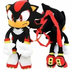【新品未開封】タグ付き　ソニック　シャドウ　ぬいぐるみ　リュック