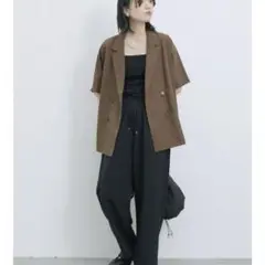 新品未使用　サマンサモスモス　ダブルボタンシャツジャケット