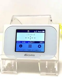 Wi-Fi ステーション N-01J ホワイト docomo ルーター