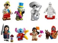 LEGO レゴ 互換　ディズニー　ミニフィグ 8個セット　まとめ売り　新作
